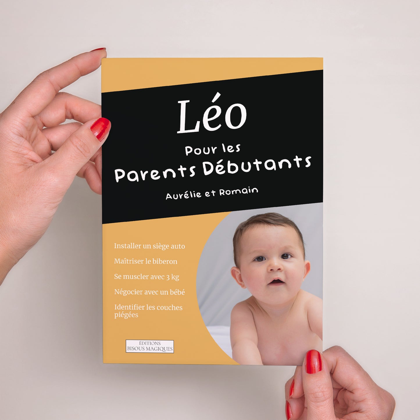 Faire-part Naissance Grand format rectangle Parents Débutants photo N° 2