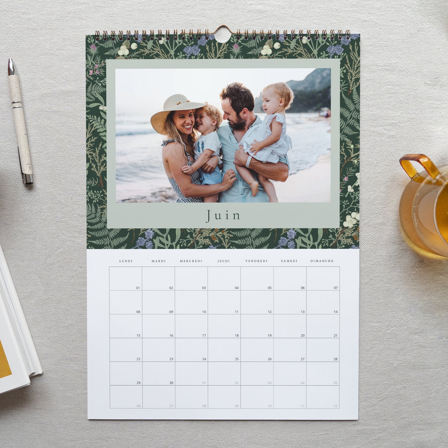 Calendrier Fin d'année Mural A3 Feuillages d’hiver photo N° 2