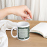 Mug Fin d'année Blanc Feuillages d’hiver photo N° 3