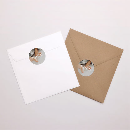 Sticker Naissance Rond Zoom sur toi photo N° 3