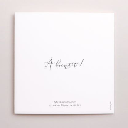 Remerciements Mariage Pochette disque Unis en images photo N° 3