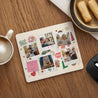 Tapis de souris Fin d'année Rectangle Polaroids hivernaux photo N° 1