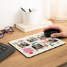 Tapis de souris Fin d'année Rectangle Polaroids hivernaux photo N° 2