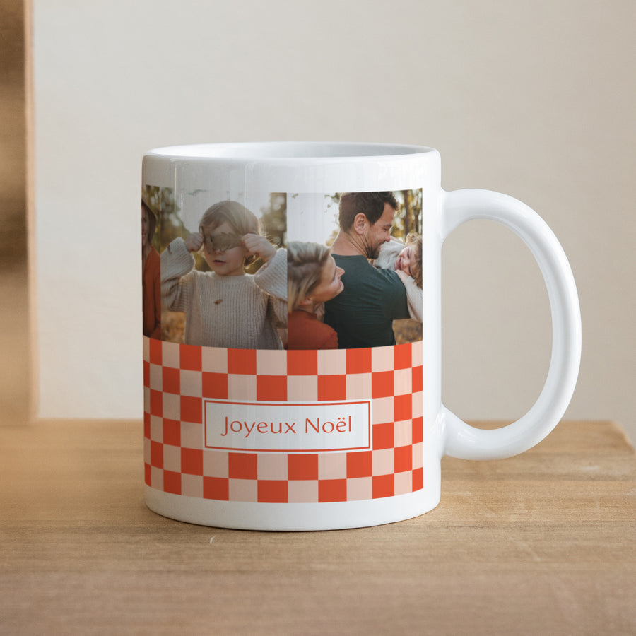 Mug Fin d'année Blanc Magie de Noël photo