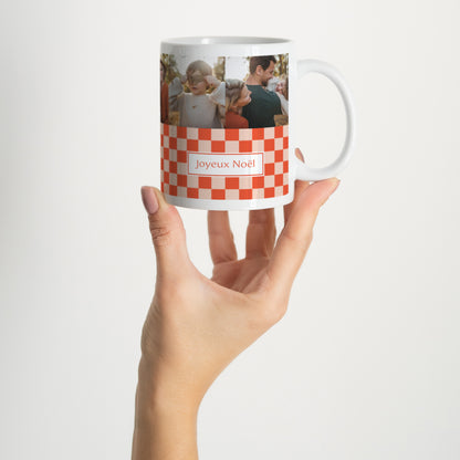 Mug Fin d'année Blanc Magie de Noël photo N° 2