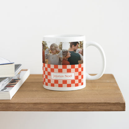 Mug Fin d'année Blanc Magie de Noël photo N° 4