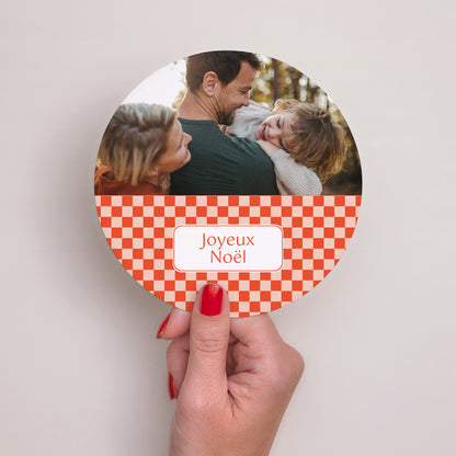 Carte de Noel Fin d'année Rond Magie de Noël photo N° 2