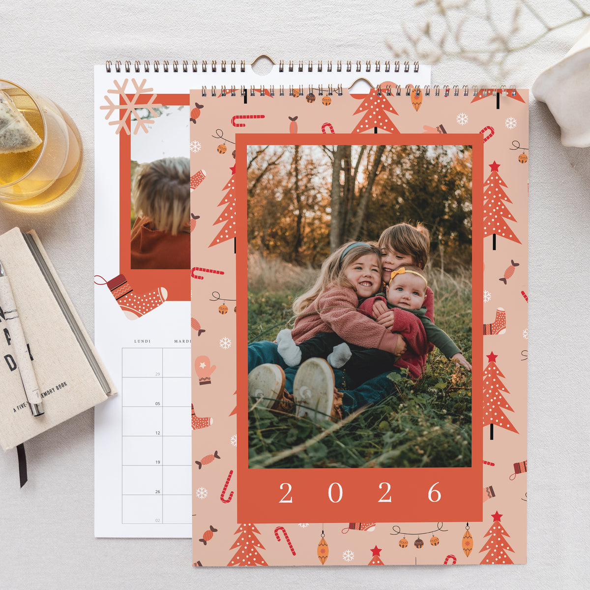 Calendrier Fin d'année Mural A3 Moments précieux photo N° 1
