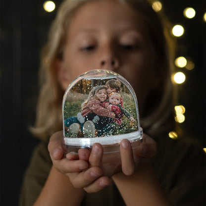 Boule à neige Fin d'année Verre Moments précieux photo N° 2