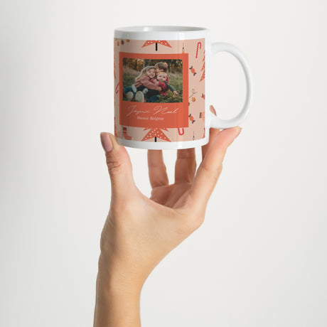 Mug Fin d'année Blanc Moments précieux