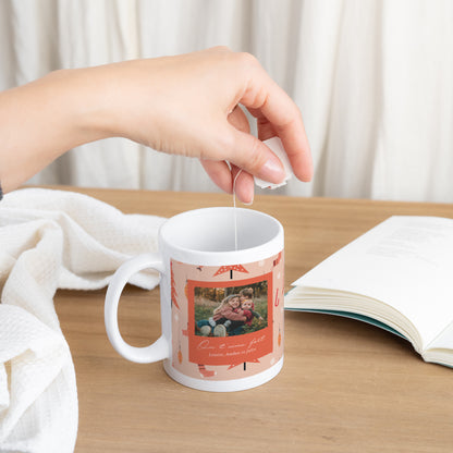 Mug Fin d'année Blanc Moments précieux photo N° 3
