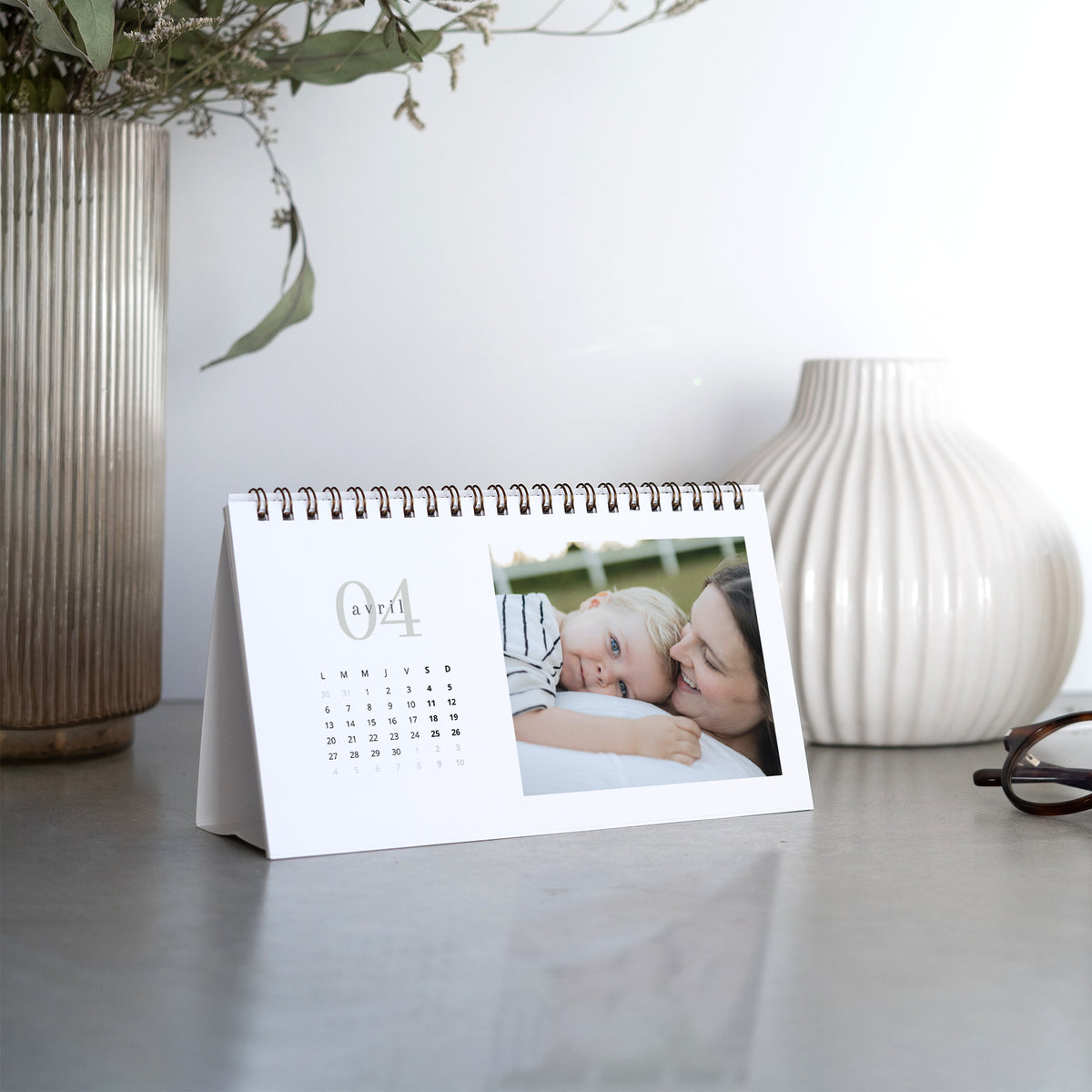 Calendrier Fin d'année Bureau, paysage Instants précieux en photo photo N° 2