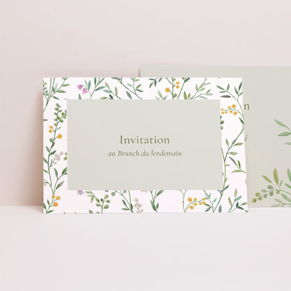 Invitations Mariage Paysage Le Jardin des Cœurs photo N° 1