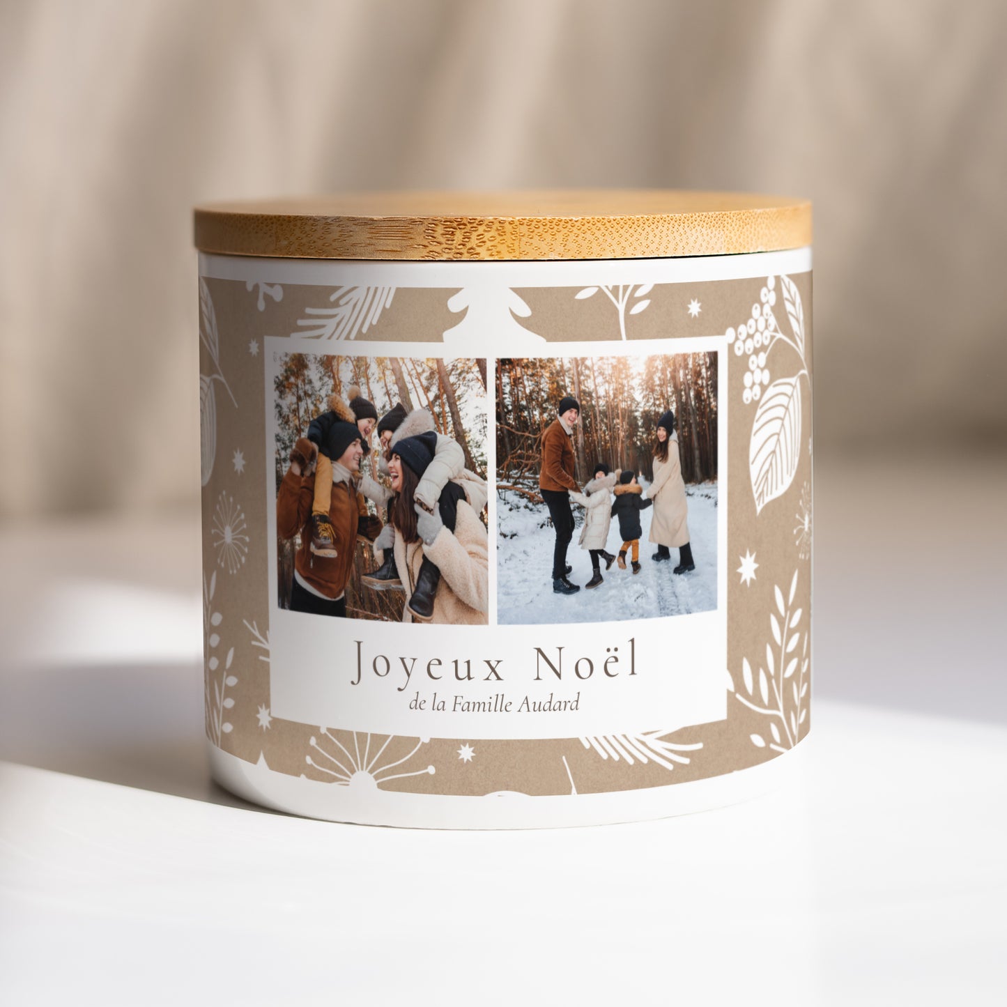 Pot en céramique Fin d'année 48 cl Traditions de Noël photo N° 1
