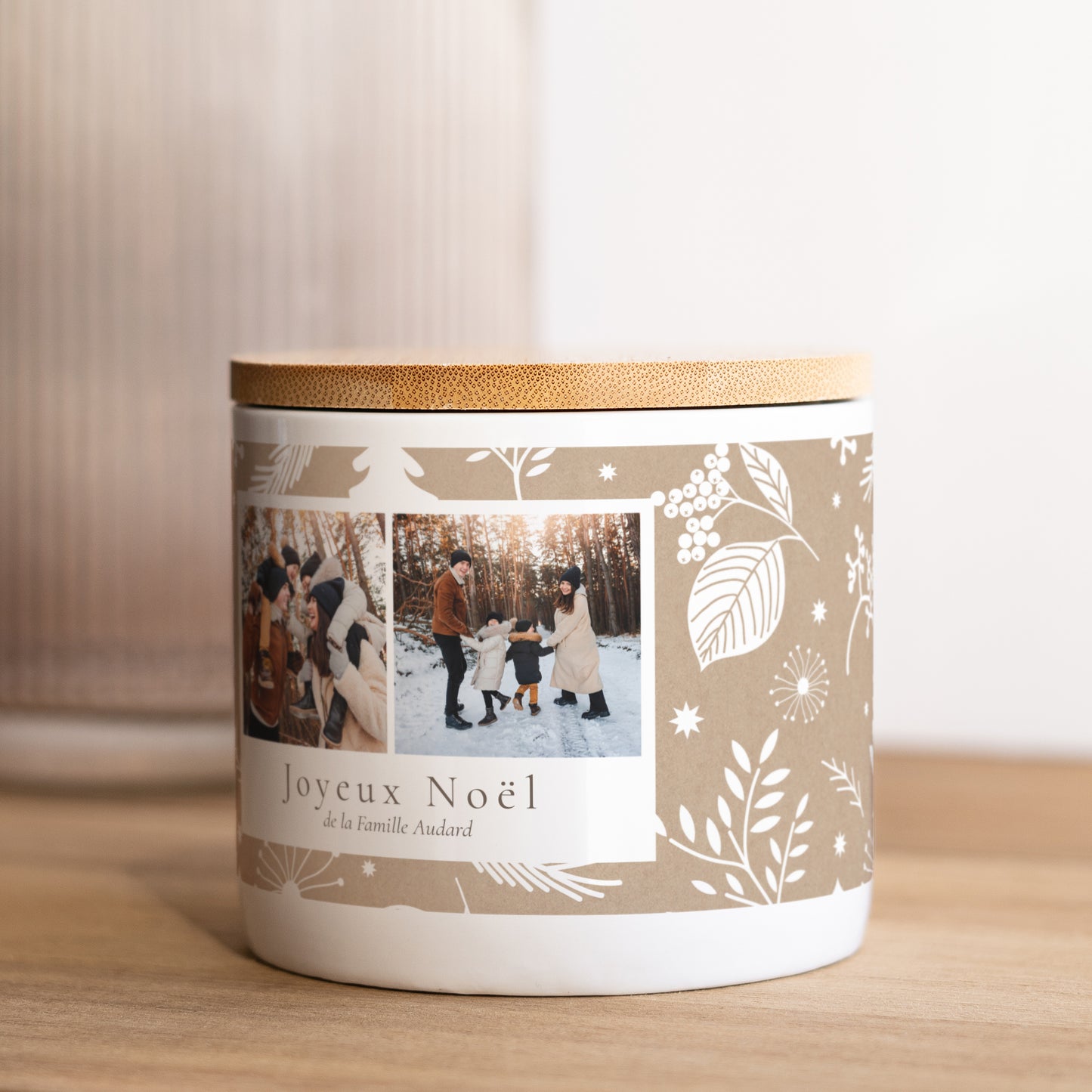 Pot en céramique Fin d'année 48 cl Traditions de Noël photo N° 2