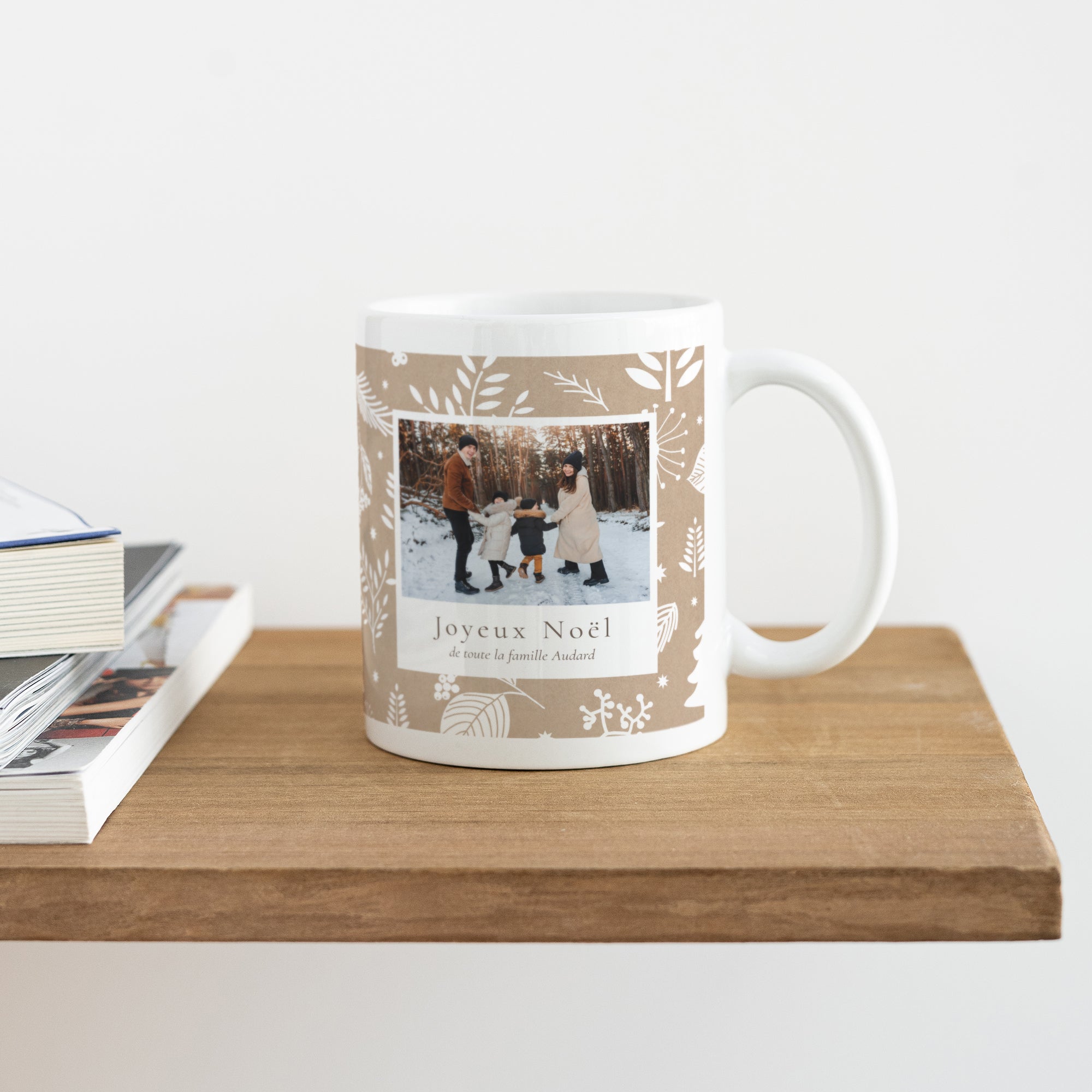 Mug Fin d'année Blanc Traditions de Noël photo N° 4