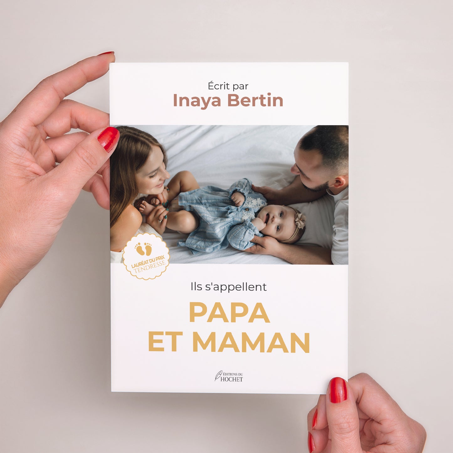 Faire-part Naissance Grand format rectangle Ils s’appellent Papa et Maman photo N° 2