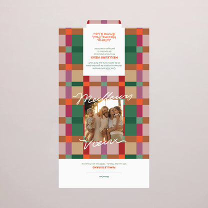 Boite chocolat personnalisée Fin d'année 6 chocolats Colorful Christmas photo N° 3