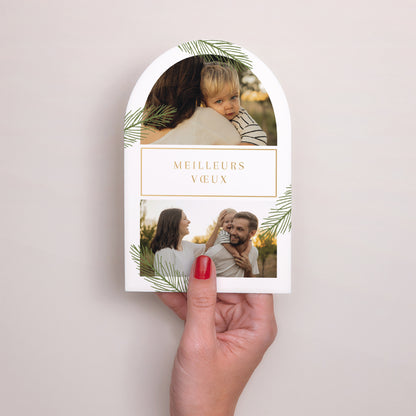 Carte de voeux Fin d'année Arche Focus Noël photo N° 2