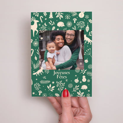 Carte de Noel Fin d'année Portrait Christmas Mood photo N° 2