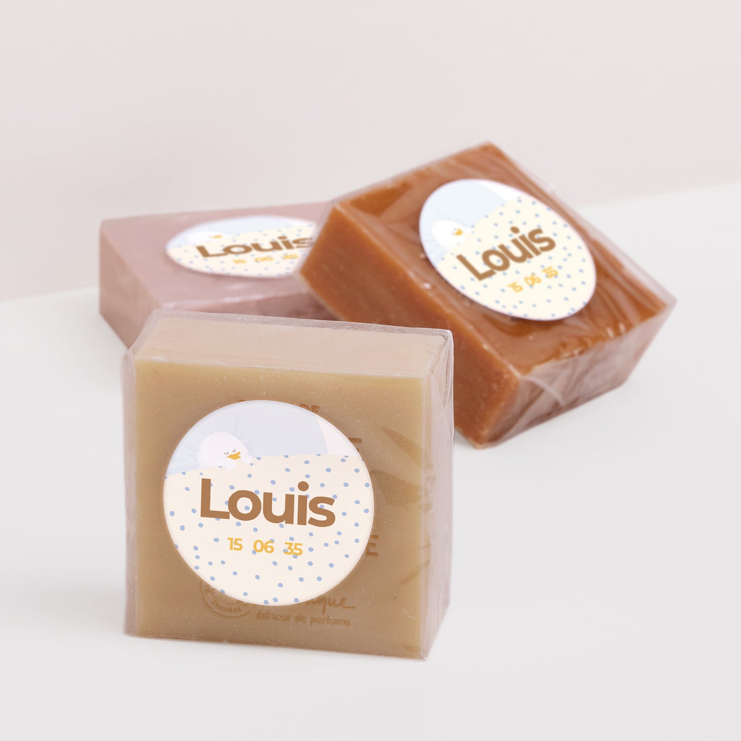 Sticker Naissance Rond Mon petit canard photo N° 2