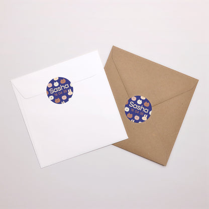 Sticker Naissance Rond Petites Bouilles photo N° 3