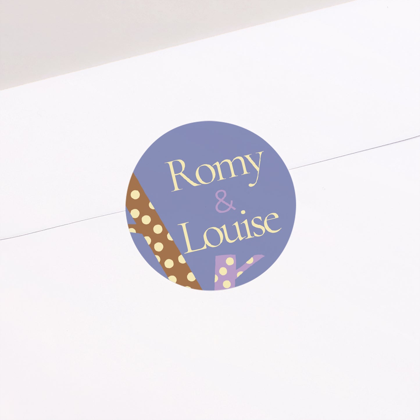 Sticker Naissance Rond Duo de Koalas photo N° 1