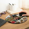 Tapis de souris Rond Notre jolie famille photo N° 2