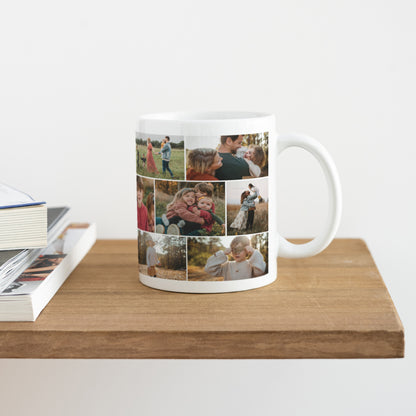 Mug Blanc Notre jolie famille photo N° 4