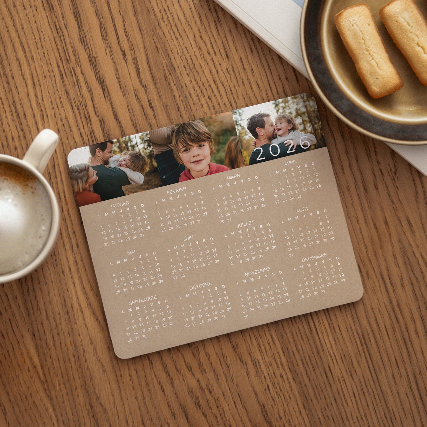 Tapis de souris Fin d'année Rectangle Les Beaux Instants photo N° 1