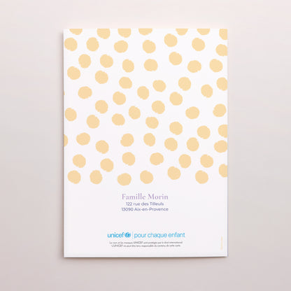 Faire-part Naissance Portrait double volet Deux petits choux photo N° 3