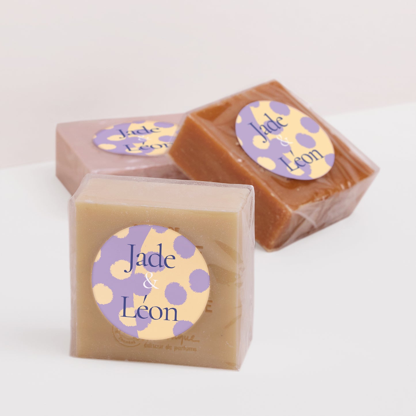 Sticker Naissance Rond Deux petits choux photo N° 2