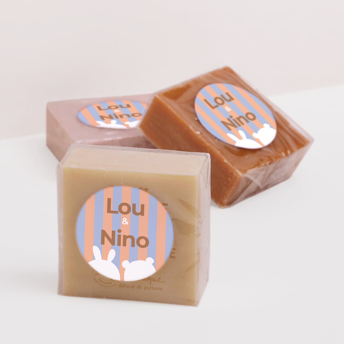 Sticker Naissance Rond Les deux dormeurs photo N° 2