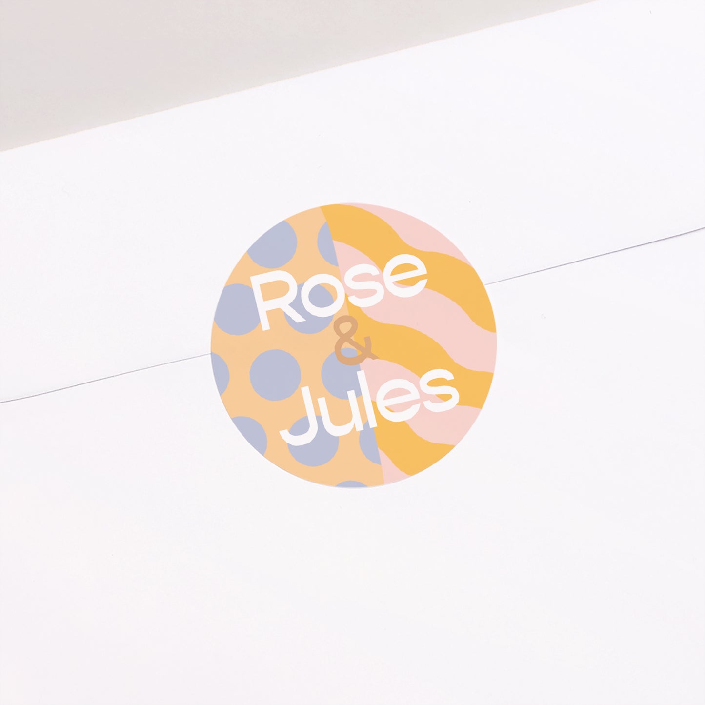 Sticker Naissance Rond Double cocons photo N° 1