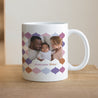 Mug Fin d'année Blanc Ondes d'hiver photo N° 1