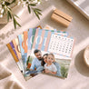Calendrier Fin d'année 6 cartes Rayures de saison photo N° 2