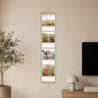 Calendrier Fin d'année Papier Rayures de saison photo N° 2