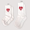 Chaussettes enfant Blanches Au cœur de l’amour photo N° 1