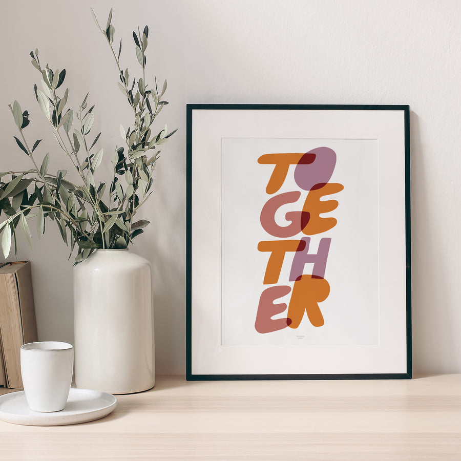 Affiche Portrait All together photo