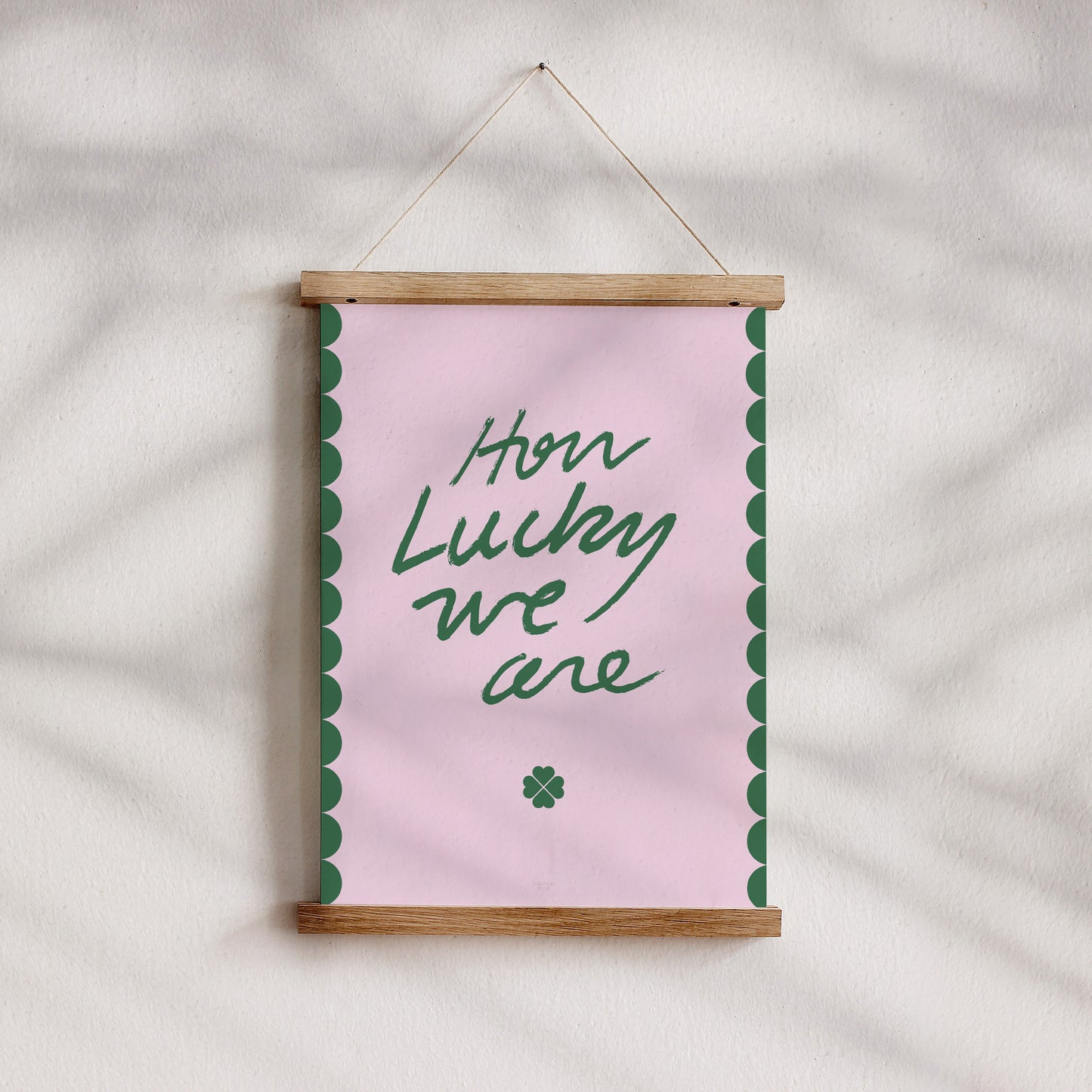 Affiche Portrait How lucky we are photo N° 4