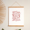 Affiche Portrait 30 x 40 cm Amour polyglotte photo N° 1