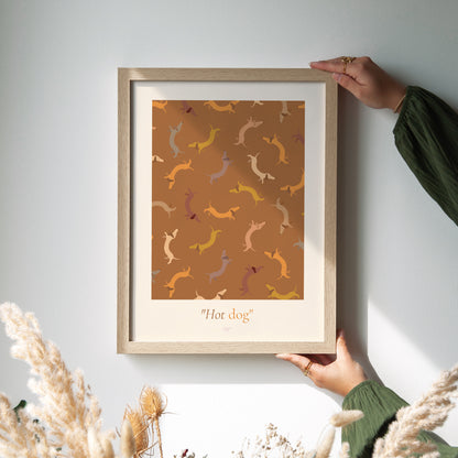 Affiche Portrait Hot dog wallpaper photo N° 2