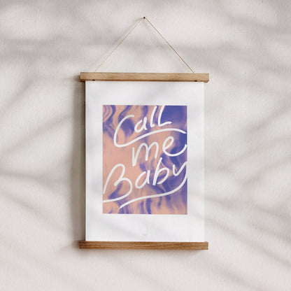 Affiche Portrait Call me baby ! photo N° 4