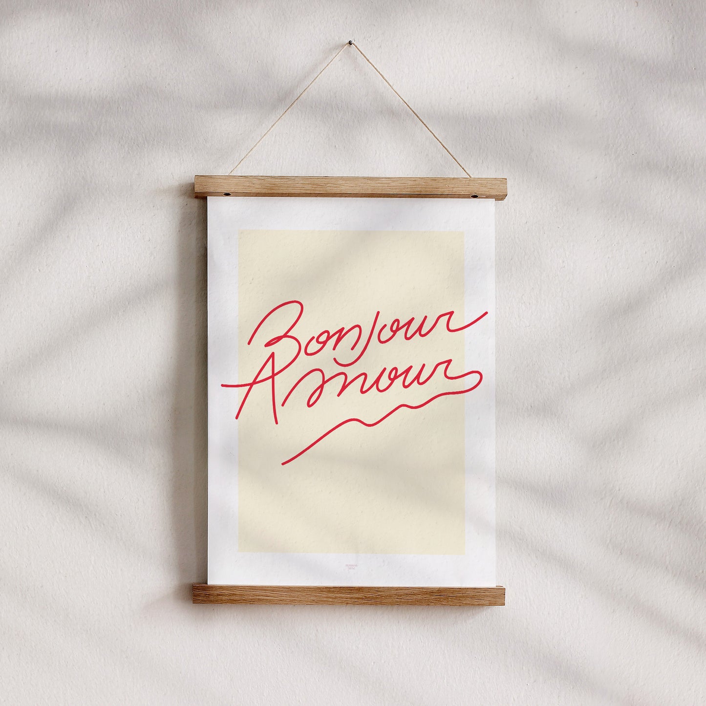 Affiche Portrait Amour bonjour vanille photo N° 4