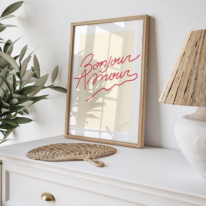 Affiche Portrait Amour bonjour vanille photo N° 5