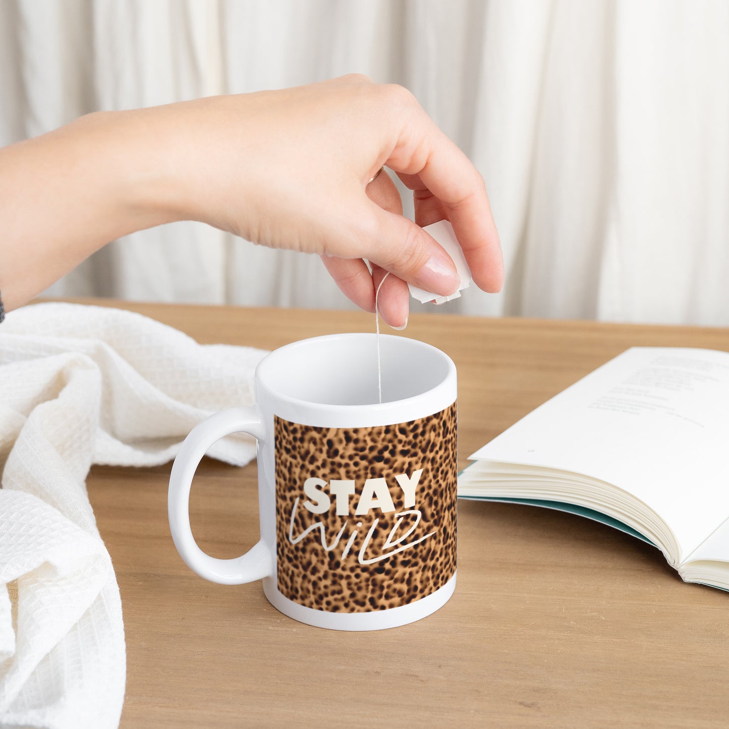 Mug Blanc Stay Wild photo N° 3
