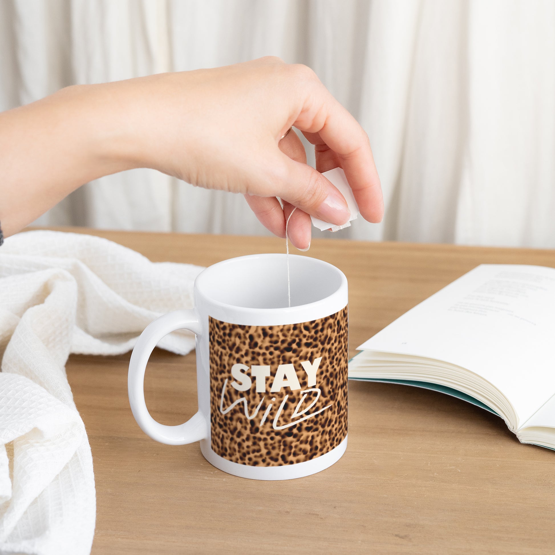 Mug Blanc Stay Wild photo N° 3