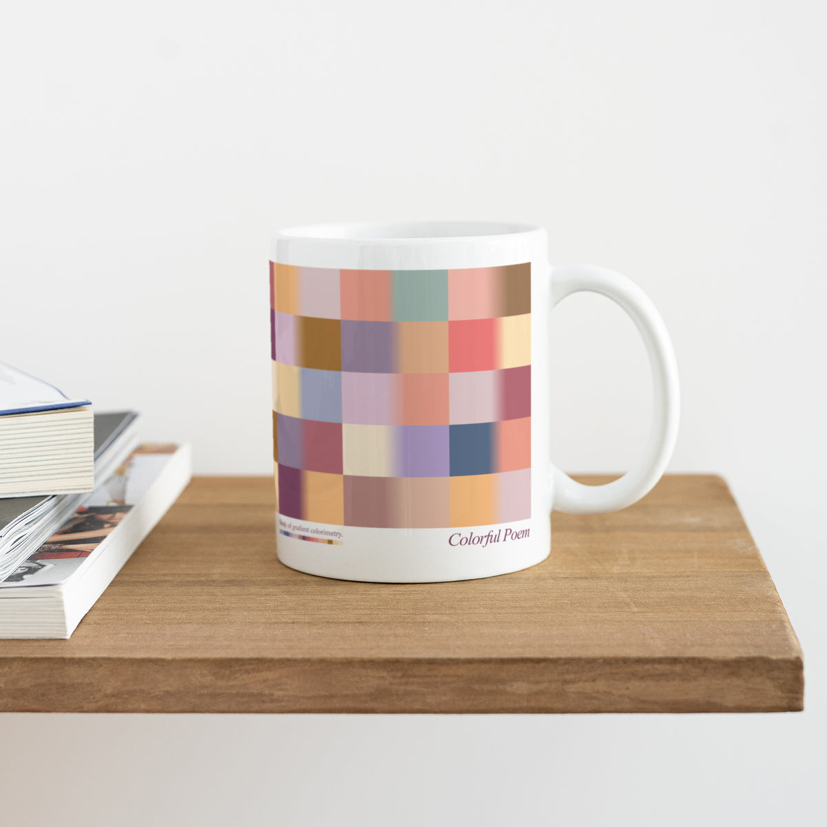Mug Blanc Colorful poem photo N° 4