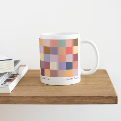 Mug Blanc Colorful poem photo N° 4