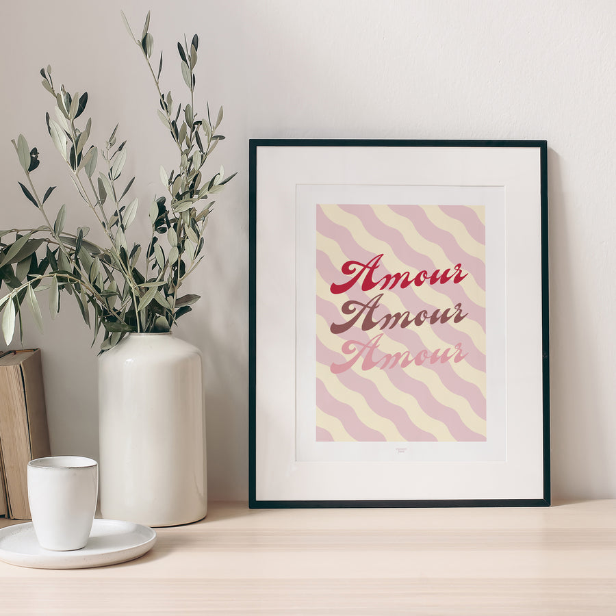 Affiche Portrait Amour sucré photo